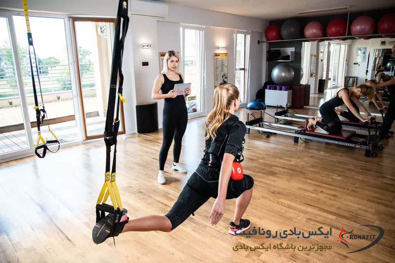 ورزش ایکس بادی در محل کار با دستگاه XBody GO